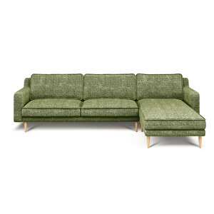Klem Slim 292 X 171 Köşe Ahşap Ayak - Doğal Doku Kaktüs