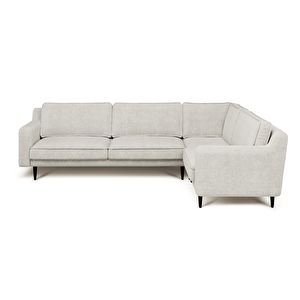Klem Slim 283 X 203 Köşe Ahşap Ayak - Doğal Doku Mermer Gri