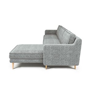 Klem Slim 292 X 171 Köşe Ahşap Ayak - Doğal Doku Galaksi Mavi