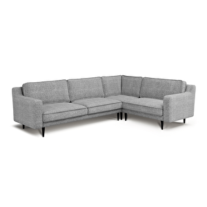 Klem Slim 283 X 203 Köşe Ahşap Ayak - Doğal Doku