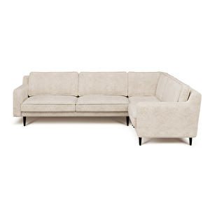 Klem Slim 283 X 203 Köşe Ahşap Ayak - Doğal Doku Fildişi