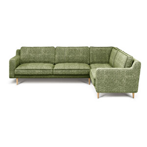 Klem Slim 283 X 203 Köşe Ahşap Ayak - Doğal Doku Kaktüs