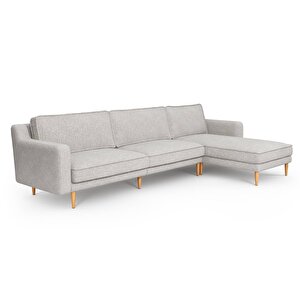Klem Slim 312 X 171 Köşe Ahşap Ayak - Keten Çakıl