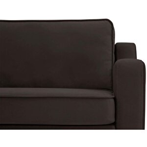 Klem Slim 266 X 171 Köşe Ahşap Ayak - Kadife Kül Gri