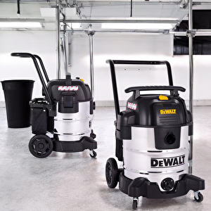 Dewalt Dxv50s 1300w 50lt Paslanmaz Islak Ve Kuru Elektrikli Süpürge