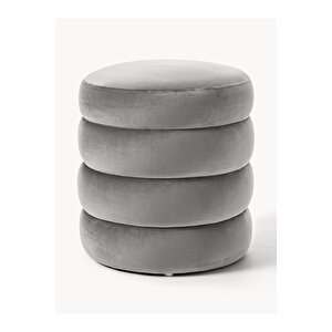 Most Twister Puf 21 Antrasit Kadife Kumaş