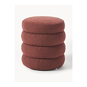 Most Twister Puf 09 Kırmızı Bukle Kumaş