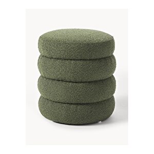 Most Twister Puf 11 Yeşil Bukle Kumaş