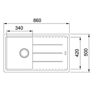 Basis Granit Bfg 611-86 Stone Grey 114.0655.947