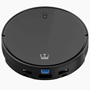 Hpl12 Mop Fonksiyonlu Akıllı Robot Süpürge - Siyah