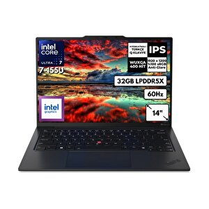 Thinkpad X1 Carbon Gen 12 Ultra 7-155u 32 Gb 2 Tbssd Intel Graphics 14" Windows 11 Pro 21kdsxg12cbt3