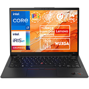 Thinkpad X1 Carbon Gen 10 I7-1260p 16gb 512gb Ssd 14" Wuxga Freedos Notebook 21cb00astx