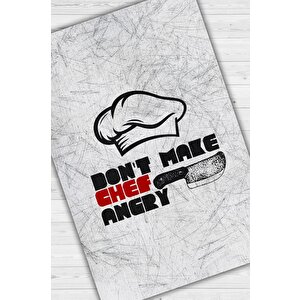 Şefi Kızdırma Beyaz Renkli Mutfak Halısı Mutfak Temalı Minimal Modern Mutfak Halısı 160x240 cm
