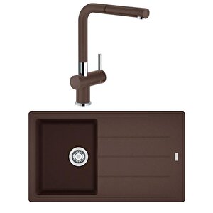 Bfg 611-86/active Plus Doccia Eviye Armatür Seti Dark Brown
