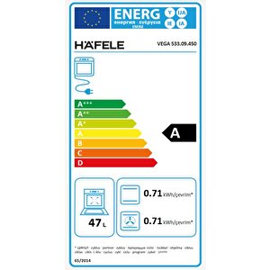 Hafele 45 Cm Siyah Ankastre Set Lumino Ocak/vega Fırın/vega Davlumbaz