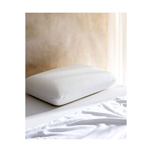 %100 Orijinal Döküm Visco Ortopedik Yastık – 40x60x15 Cm, Yıkanabilir Kılıf