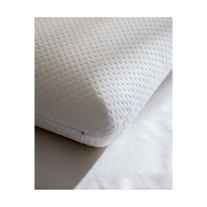 %100 Orijinal Döküm Visco Ortopedik Yastık – 40x60x15 Cm, Yıkanabilir Kılıf
