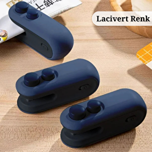 Poşet Kapatıcı Isıtıcı Sealer Kapatma Makinesi Pilli Poşet Ağzı Kapatma Mühürleme Makinası