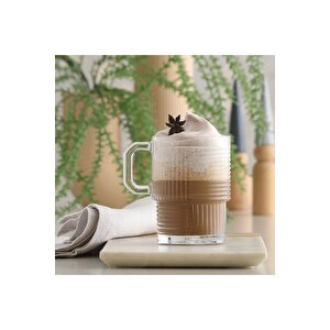 Helen Kulplu Fincan - 6 Lı Kulplu Çay Fincanı Kupa