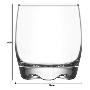 Adore Likör Shot Bardağı - 12 Li Kahve Yanı Su Bardağı