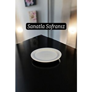 Grande Porselen Kayık Tabak - Büyük Boy Orta Kayık Sunumluk  38,5x30 Cm. Kayık Tabağı