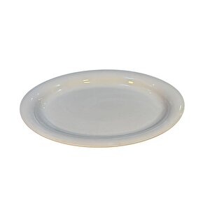 Grande Porselen Kayık Tabak - Büyük Boy Orta Kayık Sunumluk  38,5x30 Cm. Kayık Tabağı
