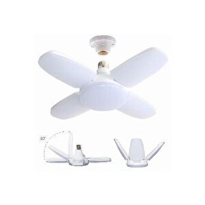 Fugo 4+1 Led Ampul 27w Pervane Led Ampül Beyazx (2 Adet)