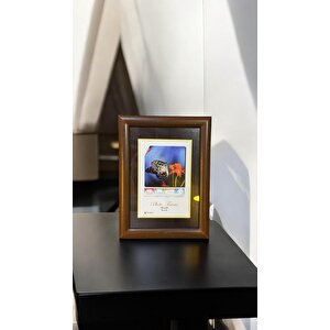 Ahşap Görünümlü 2 Li Pvc Fotoğraf Çerçevesi 15x21 Cm.