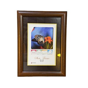 Ahşap Görünümlü 2 Li Pvc Fotoğraf Çerçevesi 15x21 Cm.