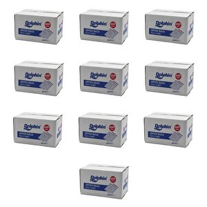 Kilitli Şeffaf Buzdolabı Kilitli Saklama Poşeti Torba - 8x10 Cm. - 1000 Adetlik 10 Kutu