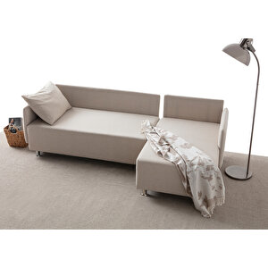 Edsy Home Mondy Köşe Koltuk Takımı Krem