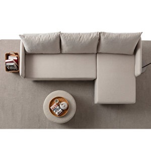 Edsy Home Mondy Köşe Koltuk Takımı Krem