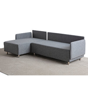 Edsy Home Mondy Köşe Koltuk Takımı Gri