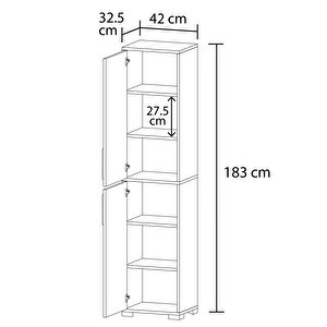 Lizbon No.1 Çok Amaçlı Dolap