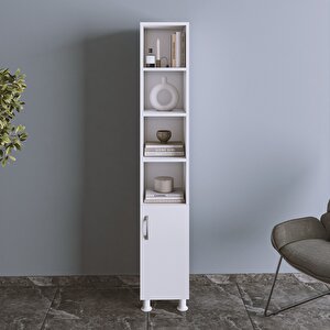 End-10h Çok Amaçlı Mutfak Dolabı, Banyo Dolabı, Kiler Dolabı Beyaz