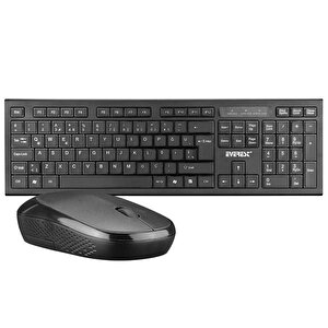 Km-6121 Kablosuz Q Trk Standart Klavye - Mouse Set