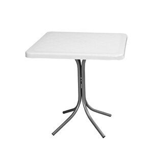 Mt-cf870 Prima Fonte Plastik Kare Bahçe Balkon Masa 70x70 Cm