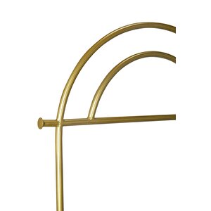 Hermes Metal Ayaklı Askılık Konfeksiyon Askılığı Gold Elbise Askılığı Kıyafet Askılığı