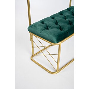 Aynalı Portmanto Puf Bench Ayakkabılık Telli Raf