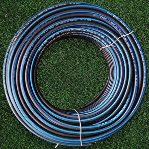 Termo Kauçuklu Bahçe Hortumu 20 Metre Dayanıklı 3 Katlı Sağlam Su Sulama Yıkama Hortum 12.5 Mm 1/2"
