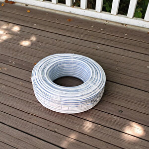 Bahçe Hortumu 15 Metre Çeşme Su Sulama Hortum Araç Araba Yıkama 12.5 Mm 1/2" 3 Katlı Sağlam
