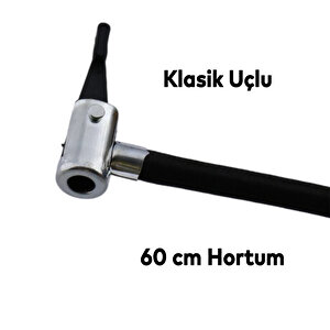 Tek Kalın Pistonlu Ayak Tipi Pompa Tekli Teker Araç Bisiklet Top Bot Lastik Şambrel Şişirme Pompası