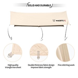Madfox Oem Tarp 4x3 Mt  Güneş Ve Rüzgar Koruma Brandası