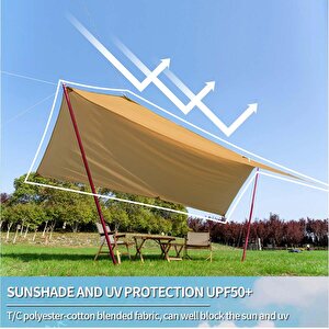 Madfox Oem Tarp 4x3 Mt  Güneş Ve Rüzgar Koruma Brandası