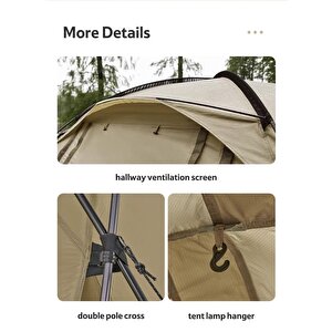 Naturehike Glamping Upf50+ Aries Beta 4-6 Kişilik Tünel Çadır
