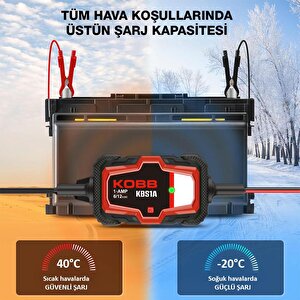 Kbs1a 6v/12v 30ah Akıllı Akü Şarj Ve Akü Bakım / Desülfatör