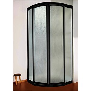 Duşakabin Oval Mika Camlı 90x90 (teknesiz)