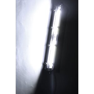 Ultra Ince Off Road Led Mini 182 Mm Cob 18w Led Bar Kamyon Iş Makinesi Arazi Aracı Çalışma Lambası