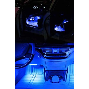 Usb Girişli Rgb Ayak Altı Led Sese Duyarlı Led Müziğe Duyarlı 12 Led