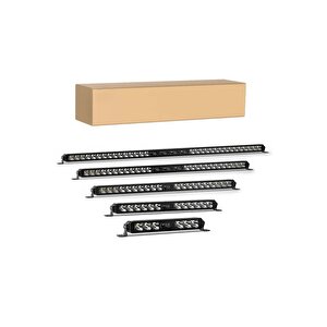 30 Cm Off Road Led Bar Kirmizi Pozi̇syon Lambali Tampon Tepe Panjur İçi̇ Kaput Çalişma - Premium Ürün